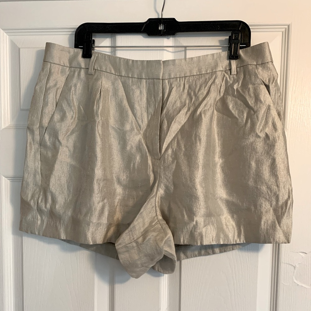 GUC gold Loft shorts size 14